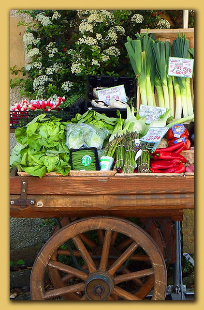 produce for sale at our stand